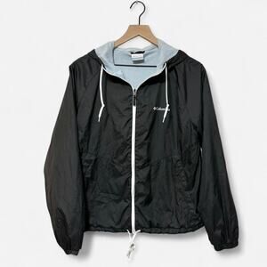 Columbia lightweight hooded windbreaker jacket